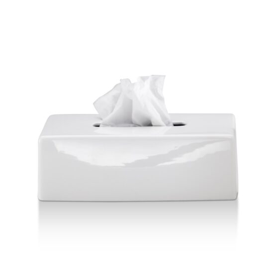 Tissue Box Holder - ceramic