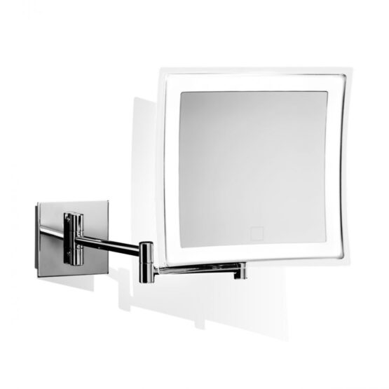 Wall Mounted Makeup Mirror BS 85 TOUCH - with light