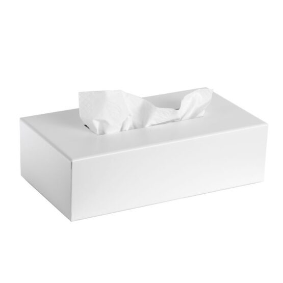 Kleenexbox / Feuchttücherbox K-BOX Weiß Matt