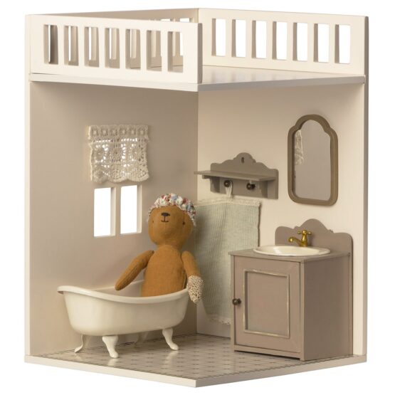 Maileg Miniatur-Badezimmer mit Teddybär