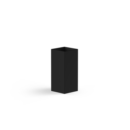 Zahnbürstenhalter SMB aus Messing pulverbeschichtet in Schwarz matt von Decor Walther aus der Serie CORNER