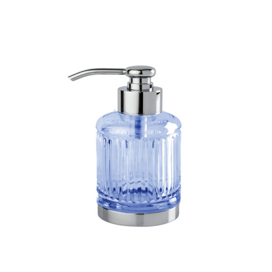 Soap Dispenser CRISTAL TAILLE CANNELE LISSE