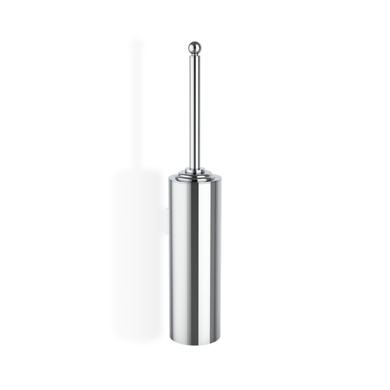Brass Toilet Brush Holder in Chrome by Decor Walther from the Classic series