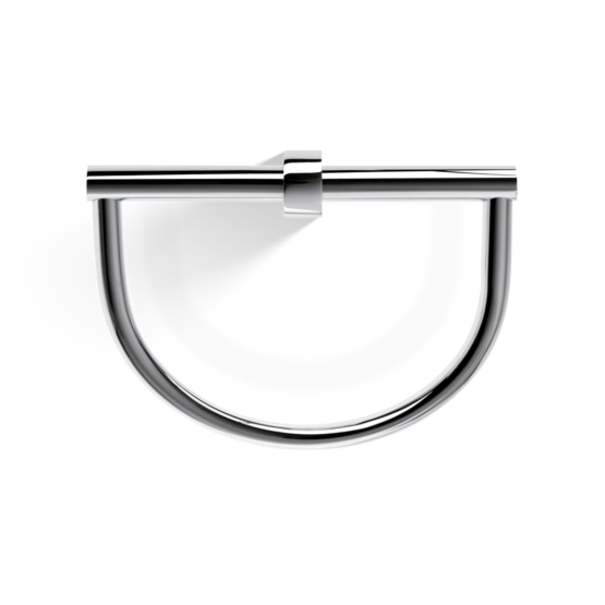 Brass Towel Ring in Chrome by Decor Walther from the Century series