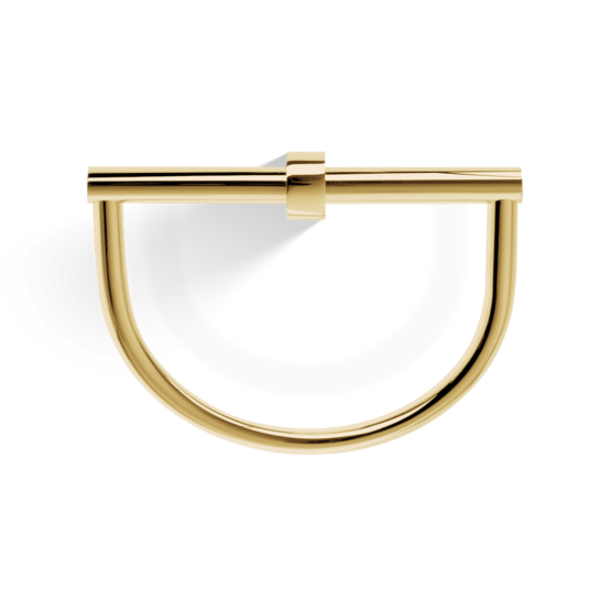 Brass Towel Ring in Gold by Decor Walther from the Century series
