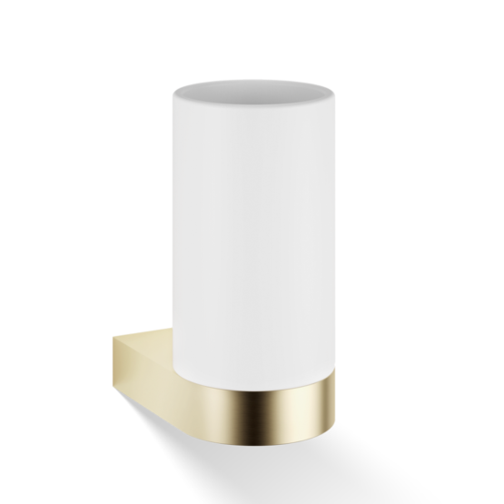 Brass and Solid surface Wall Mounted Tumbler in Gold matt by Decor Walther from the Century series