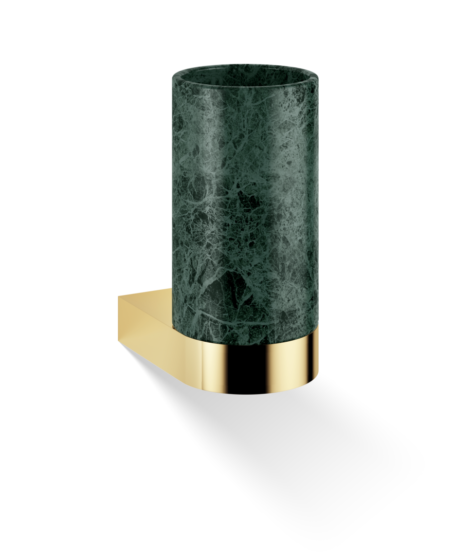 Brass and Marble Wall Mounted Tumbler in Gold by Decor Walther from the Century series