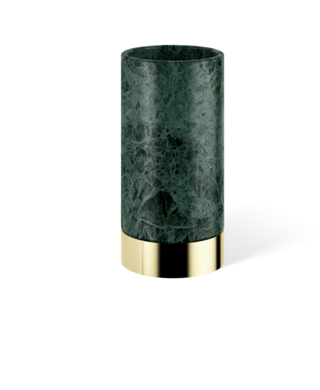 Brass and Marble Tumbler in Gold by Decor Walther from the Century series