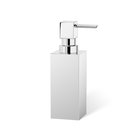Brass Soap Dispenser in Chrome by Decor Walther from the Cube series