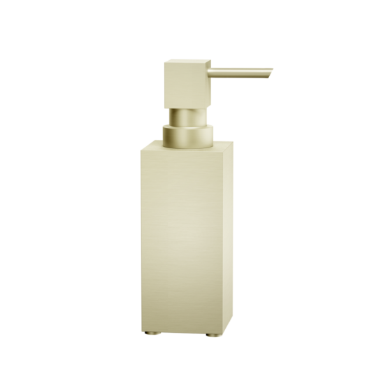 Brass Soap Dispenser in Gold matt by Decor Walther from the Cube series