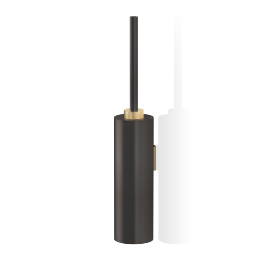 Brass Toilet Brush Holder in Dark bronze and Gold matt by Decor Walther from the Club series