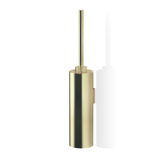 Brass Toilet Brush Holder in Gold matt by Decor Walther from the Club series