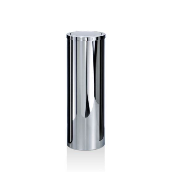 Bathroom Wastebasket made of Stainless steel in Stainless steel polished by Decor Walther