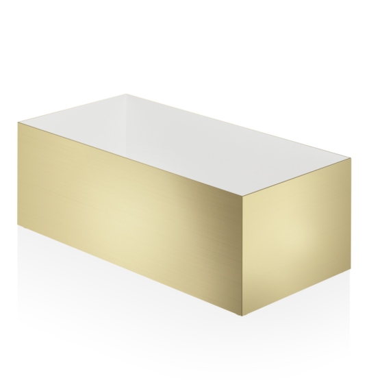 Mehrzweckbehälter aus Messing in Gold matt von Decor Walther