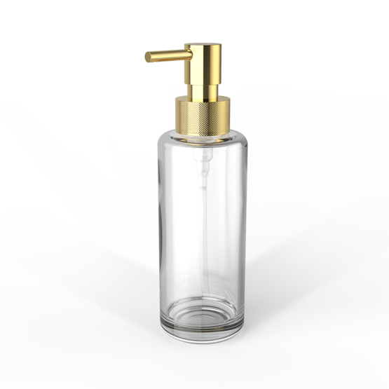 Soap Dispenser made of Brass in Gold by Decor Walther